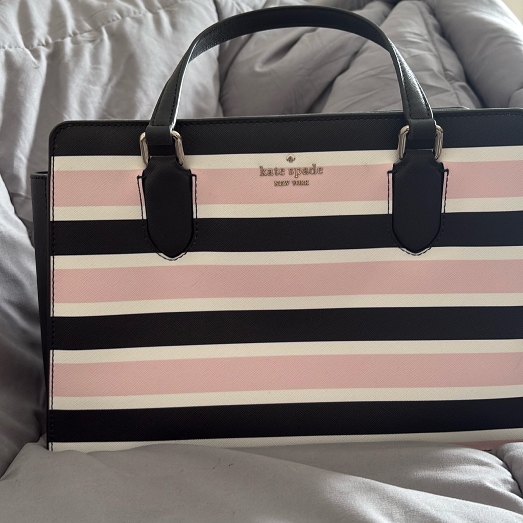 Kate Spade Black And Pink Satchel